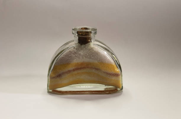 istock Abstract sand art photo in bottle 1345753635