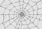 Halloween party background with spiderwebs isolated jpg or transparent texture,blank space for text,element template for poster,brochures, online advertising,vector illustration