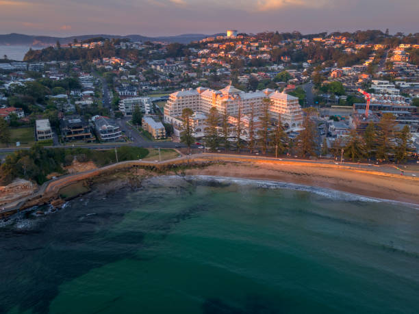 istock Luxury Hotel at beachside resort Terrigal 1345769066