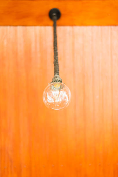 istock Beautiful retro luxury light lamp decorate glowing 1345769889