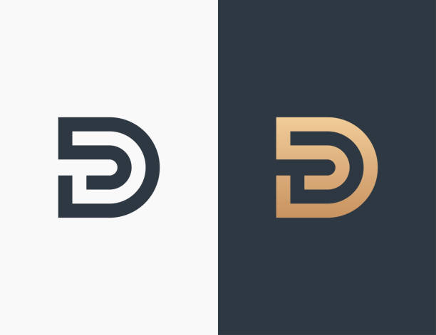 Letter D Logo Design Vector Illustration Design Editable Resizable EPS 10 Letter D Logo Design Vector Illustration Design Editable Resizable EPS 10 letter d stock illustrations
