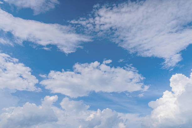 istock Cloud and blue sky, weather have a good day background. 1345780354