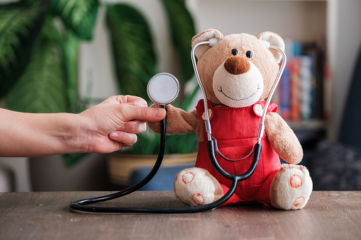 Teddy bear as doctor