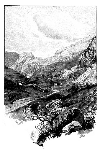 Illustration of The Guadalhorce Valley