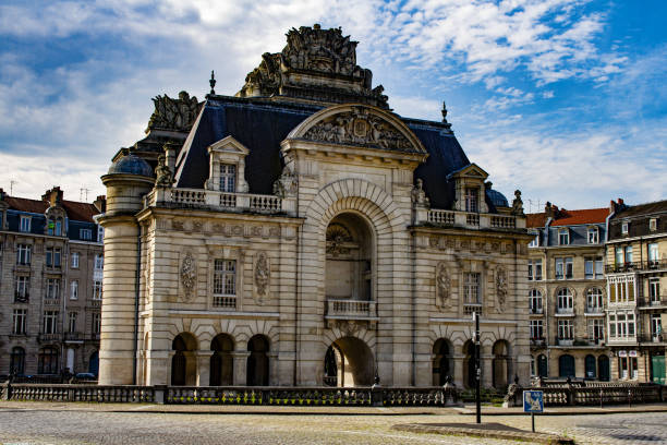 istock Facades of old Lille 1345795061