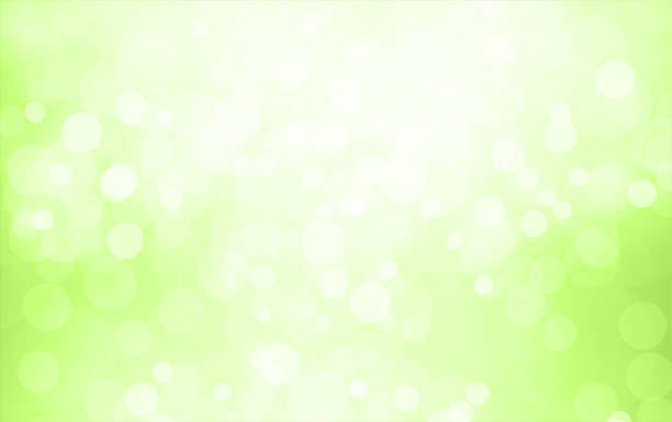 istock Soft light pastel parrot green and white coloured blingy defocused bokeh horizontal blank and empty vector backgrounds 1345803432