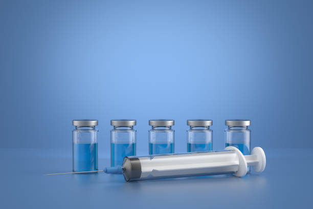 istock 3d rendering medicine syringe concept picture 1345811771