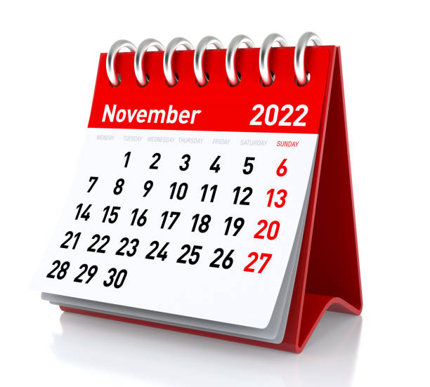 istock November 2022 Calendar 1345813650