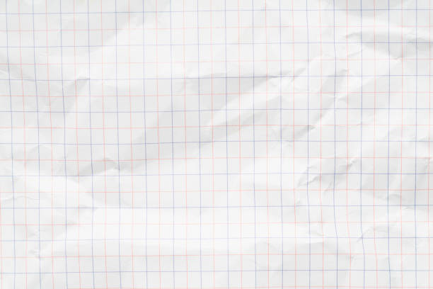 Old wrinkled or crumple graph paper texture and background Old wrinkled or crumple graph paper texture and background graph paper photos stock pictures, royalty-free photos & images