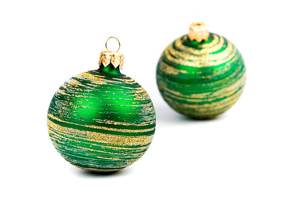 istock green christmas balls 134582133