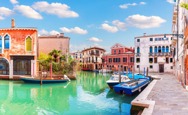istock An ordinary Italian quiet courtyard in Venice 1345823773