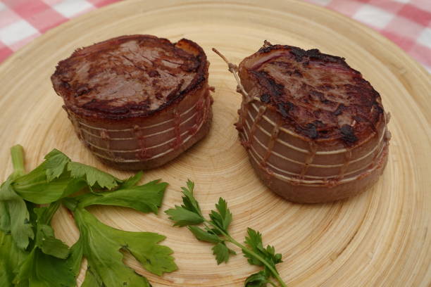istock Tournedos Grilled Charolais beef ready to serve 1345828306