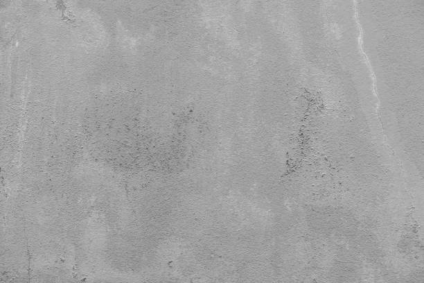 istock Old Concrete wall In black and white color, cement wall, broken wall, background texture, crack wall 1345830907