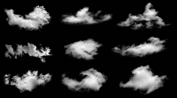 안개 흰색 구름 또는 안개 - cleared 뉴스 사진 이미지
