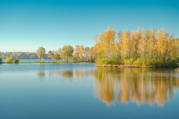 istock island on the Daugava river, Liepkalni, Latvia 1345836780
