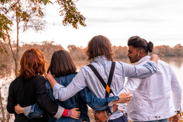 istock group of best friend have fun 1345838222