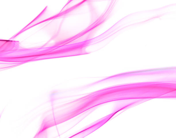 istock swirling movement of the pink smoke group 1345839257