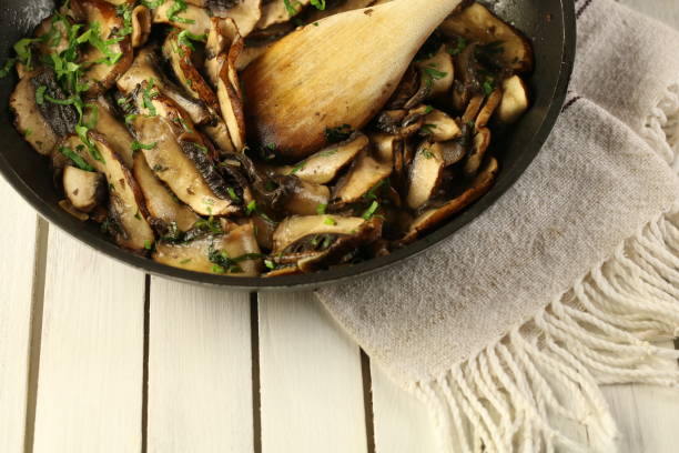 istock Portobello mushrooms. 1345842367