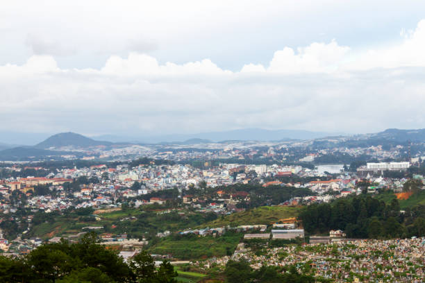 istock Panoramic View Of Da Lat City, Vietnam. 1345843713