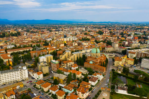 istock Udine cityscape with ossuary temple 1345850390
