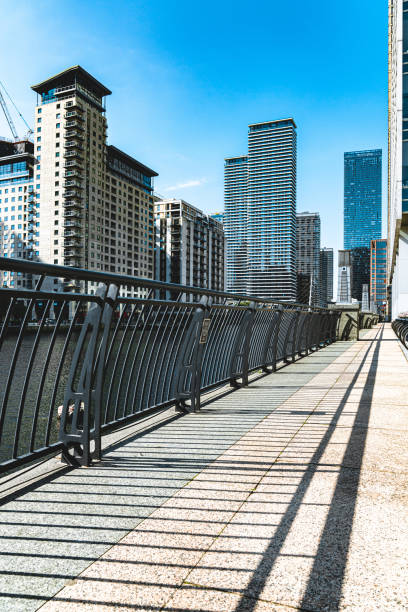 istock Riverbank at Dockland, London 1345854929