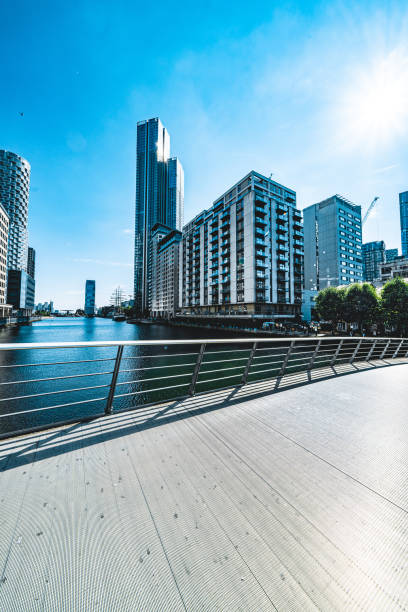 istock A footbridge at Dockland, London 1345855035