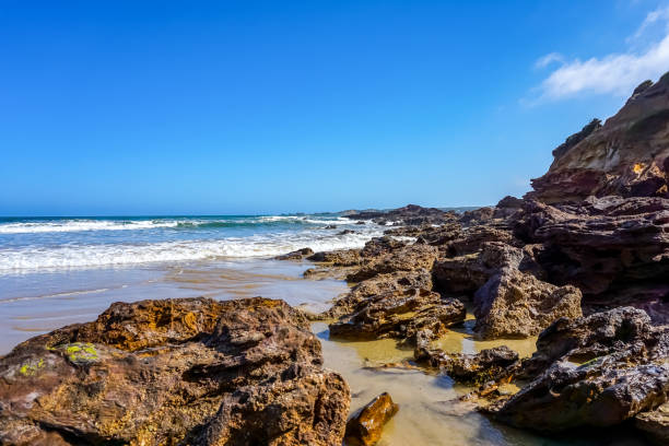 istock Beautiful cliffs on the beach at the Great Ocean Road in Australia. 1345858799