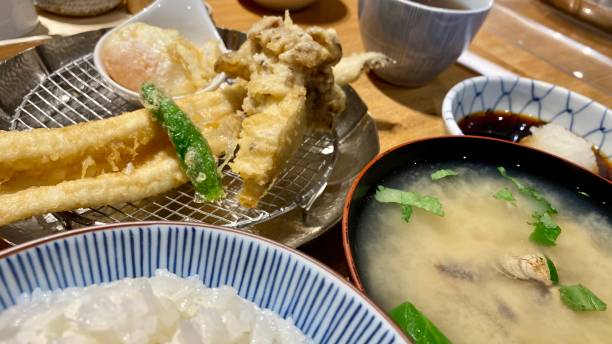 istock Tempura Set Meal in Japan 1345861462