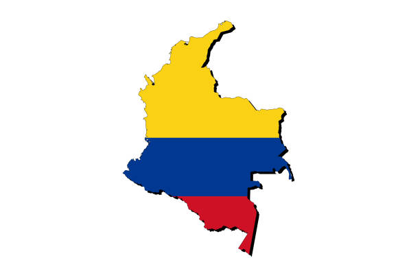 380+ Colombia Flag Map Stock Photos, Pictures & Royalty-Free Images - iStock