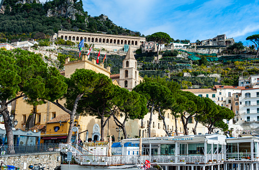 Amalfi is one of the most historic towns along the Amalfi Coast, having had a glorious history as a maritime republic