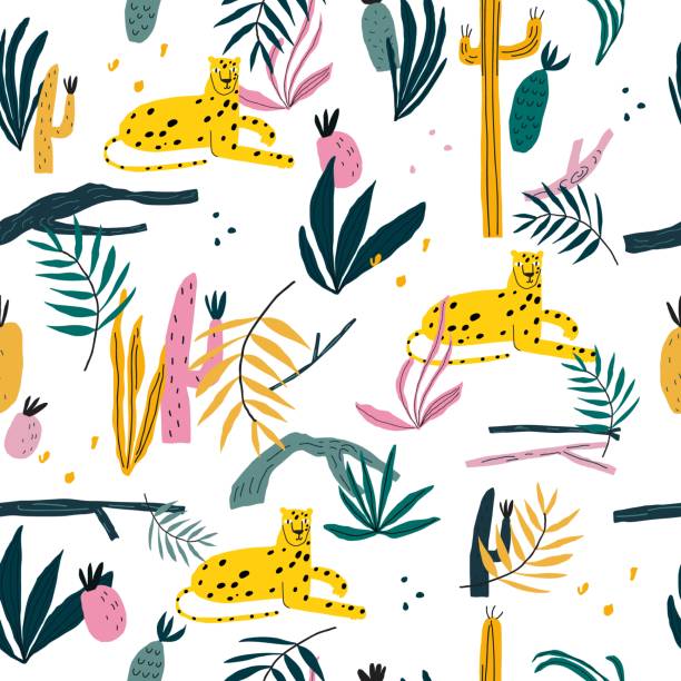 Plant Leopard Pattern 30+ Leopardpattern Stock Photos, Pictures & Royalty-Free Images - iStock
