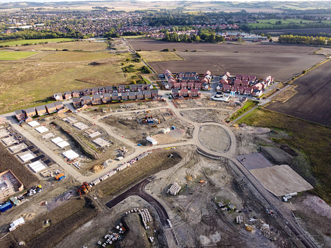 October 2021, Wellington Gate Development in Wantage, Oxfordshire