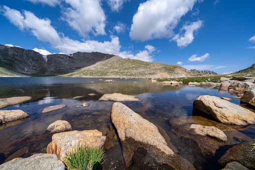 Summit Lake along the Mt. Evans Scenic Byway in Colorado