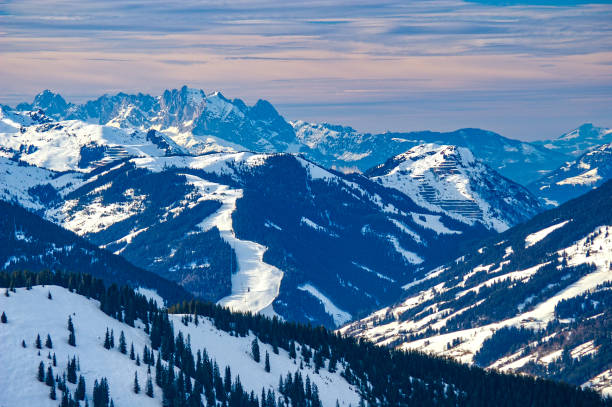 istock Zell am see ski resort in winter, Austria 1345885625