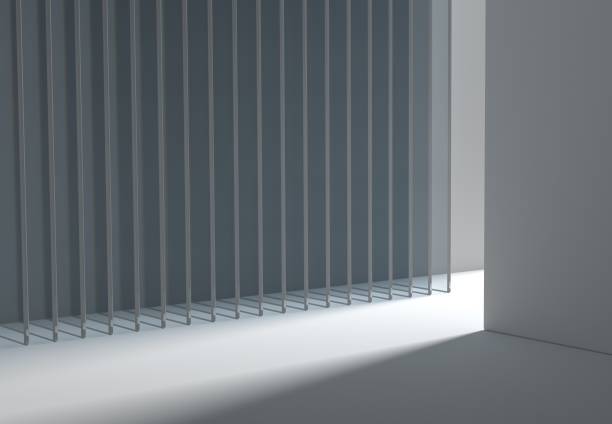 istock Product podium stage for mockup presentation, concrete, metal, texture, background 1345888705