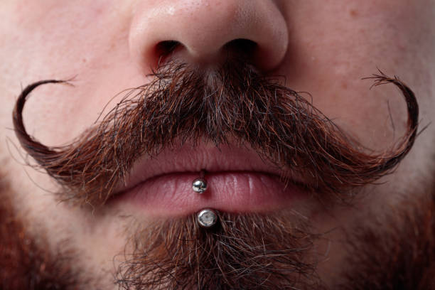 istock close up close up of mustache and beard 1345891041