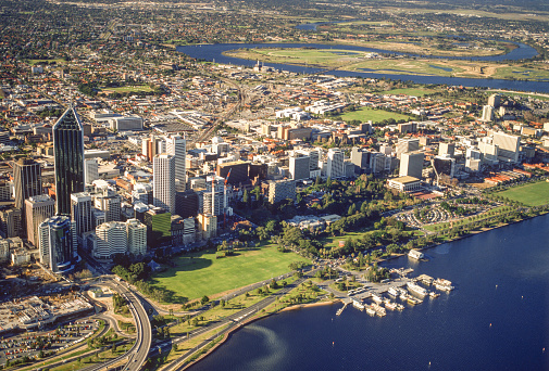 The Western Australian city of Perth.