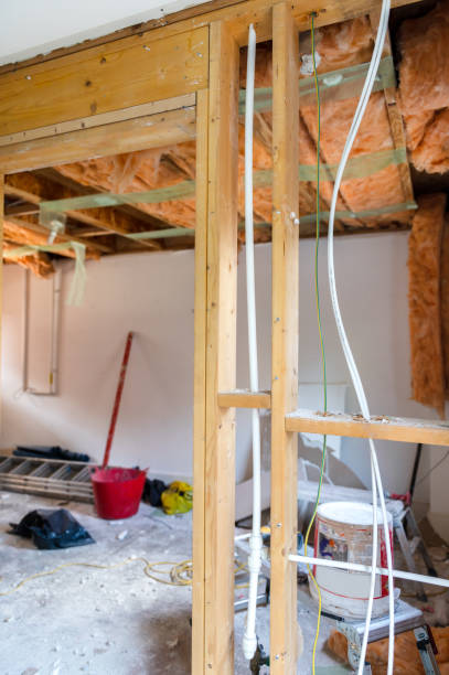 istock Deconstruction of room and garage 1345902399