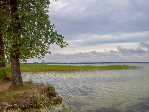 istock lake and sky with clouds landscape 1345910963