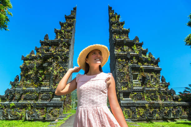 istock Bali Handara Gate in Bali 1345912703