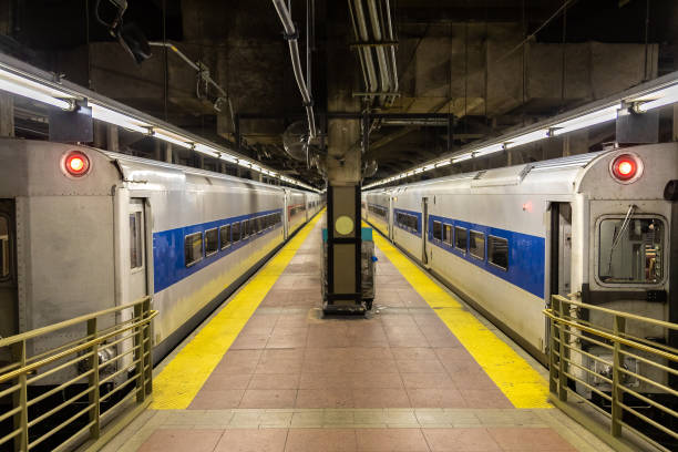 istock Subway wagon in New York 1345919615