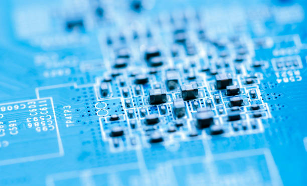 istock Abstract,close up of Mainboard Electronic background.(logic board,cpu motherboard,circuit,system board,mobo) 1345919654