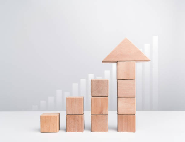 istock Business growth success concept. 1345922538