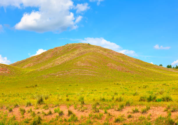 istock Yellow hills of Khakassia 1345927068