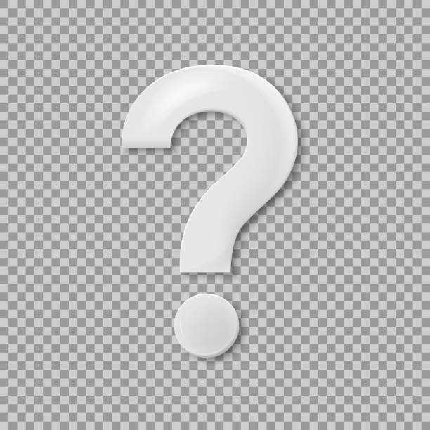 question mark sign isolated.vector illustration isolated on white background. - questions stock illustrations
