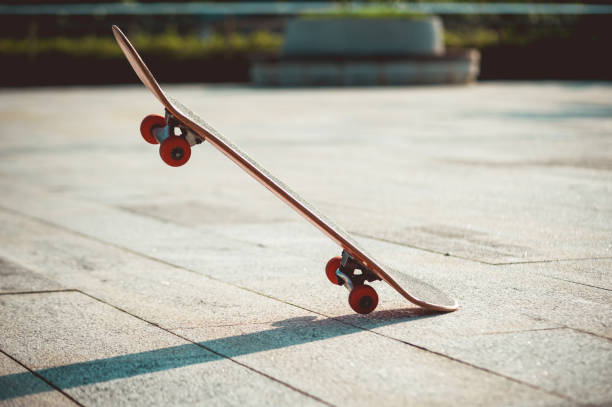 istock Skateboarder skateboarding outdoors in city 1345935706