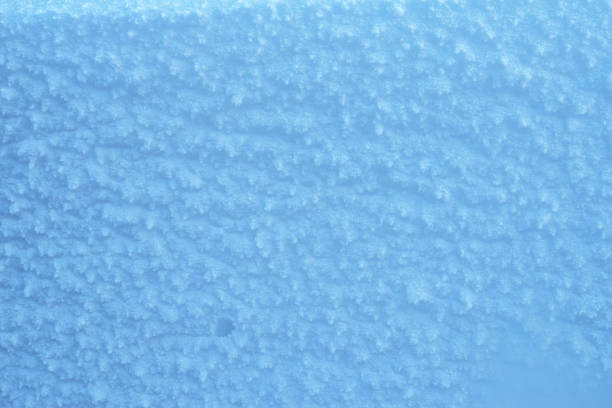 istock Macro shot of snow texture. Winter background. 1345936621