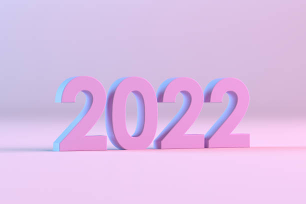istock 2022 New Year, Neon Lighting 1345943407