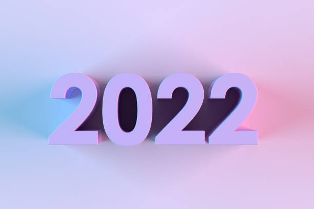 istock 2022 New Year, Neon Lighting 1345943634