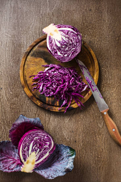 istock sliced on slate and wooden counter top background 1345943676